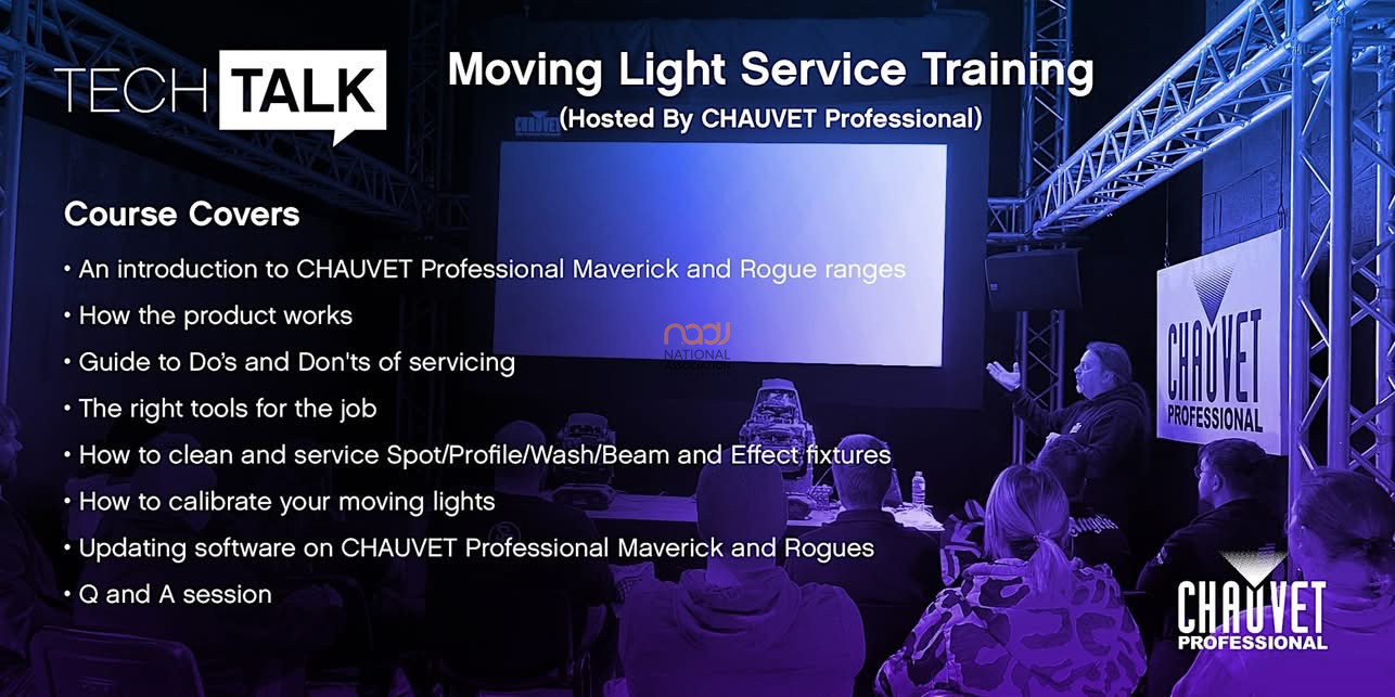 Enhance Your Skills at CHAUVET Professional UK Training Sessions