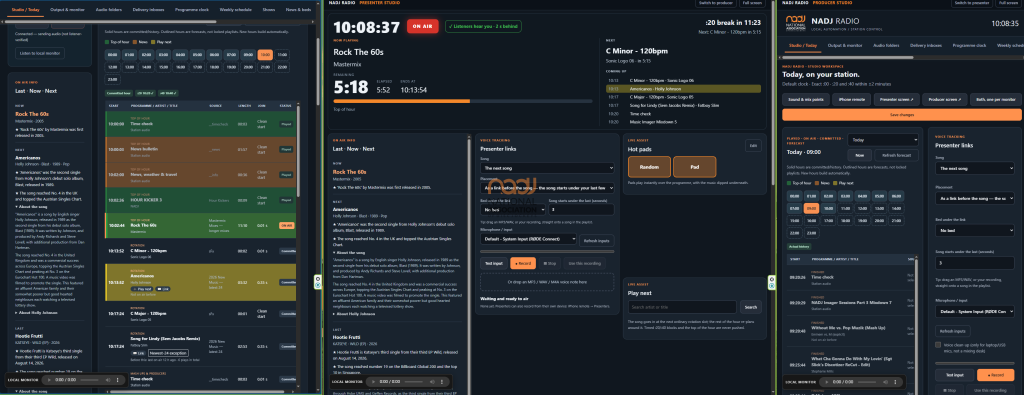 NADJ Radio Software